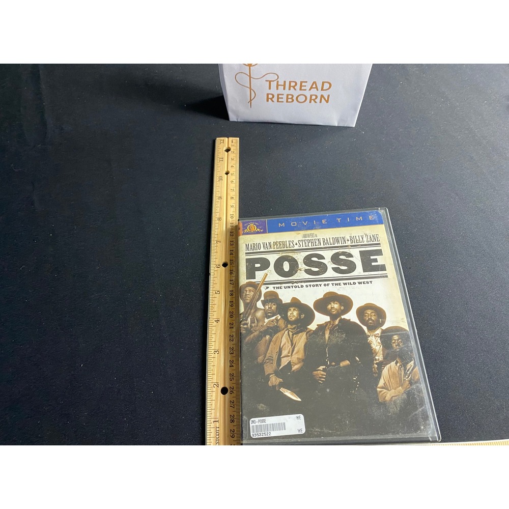 Posse DVD 1993 Mario Van Peebles Western Movie‎